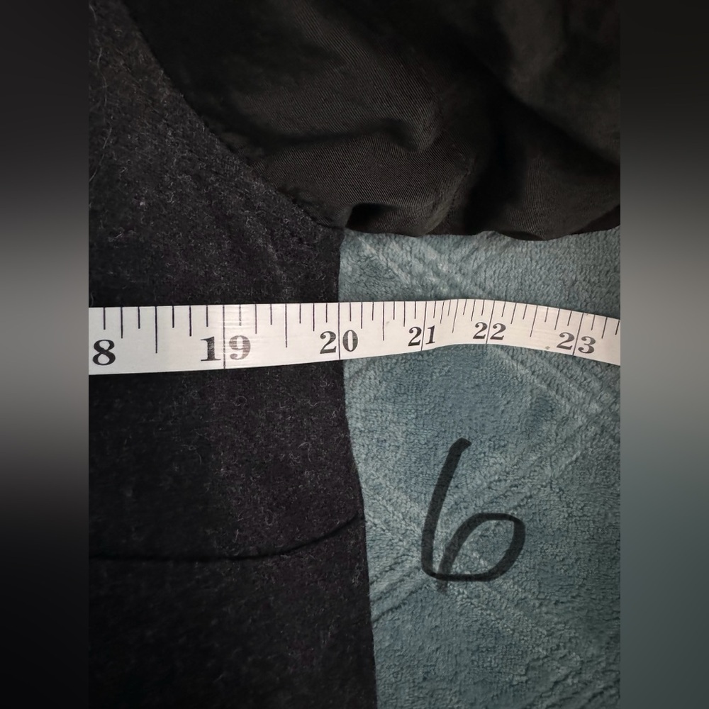 NWOT Lululemon Roam Far Wool Bomber Black / Heathered Black - Picture 10 of 14